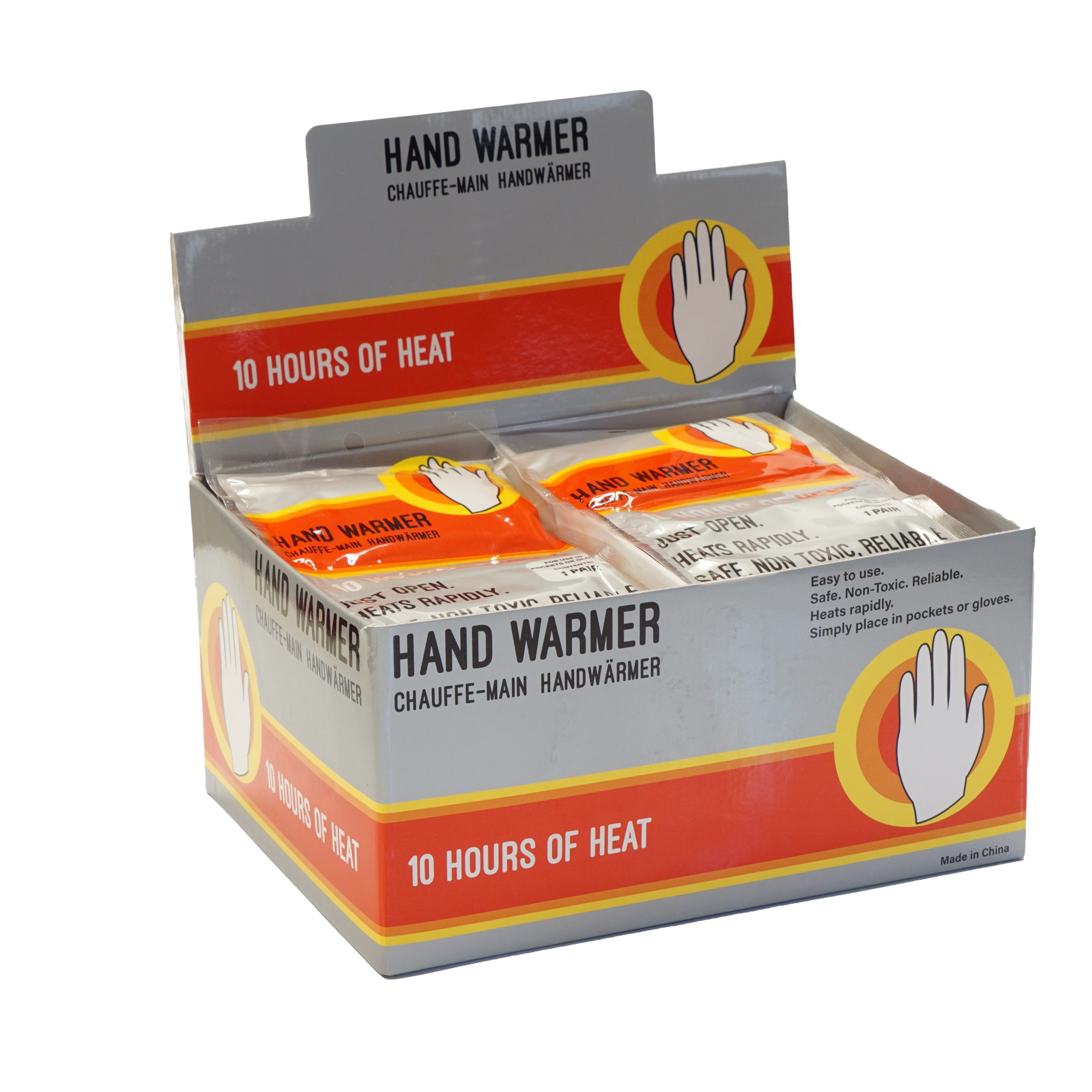 LUXEHOME 80-pack Adhesive Hand Warmers 8 Hours of Heat 